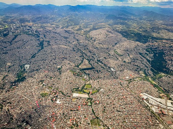 Mexico City from above