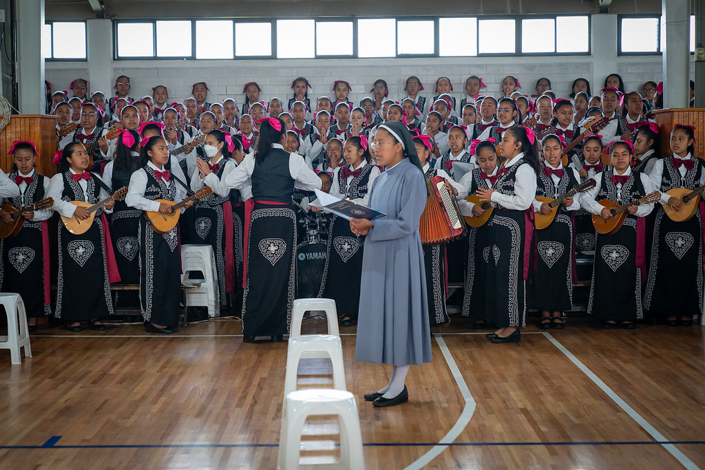 The students' musical performance